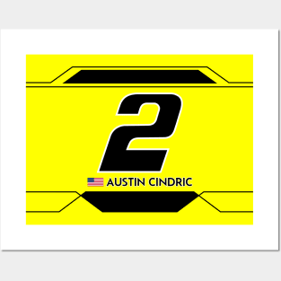 Austin Cindric #2 2023 NASCAR Design Posters and Art